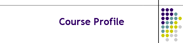Course Profile