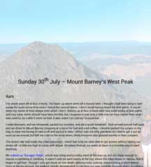 Bronwen, Clint & I climb Mt Barney’s West Peak.