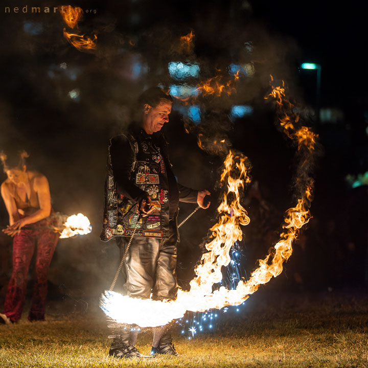 Baron Steinback, West End Fire Festival, Brisbane