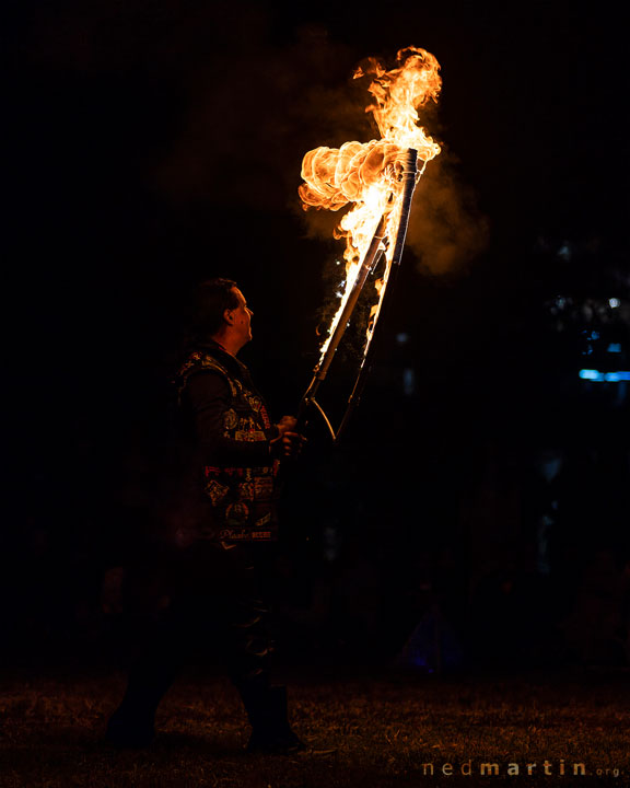 Baron Steinback, West End Fire Festival, Brisbane