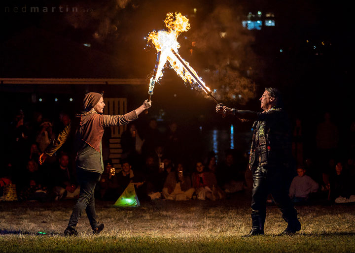 Baron Steinback, West End Fire Festival, Brisbane