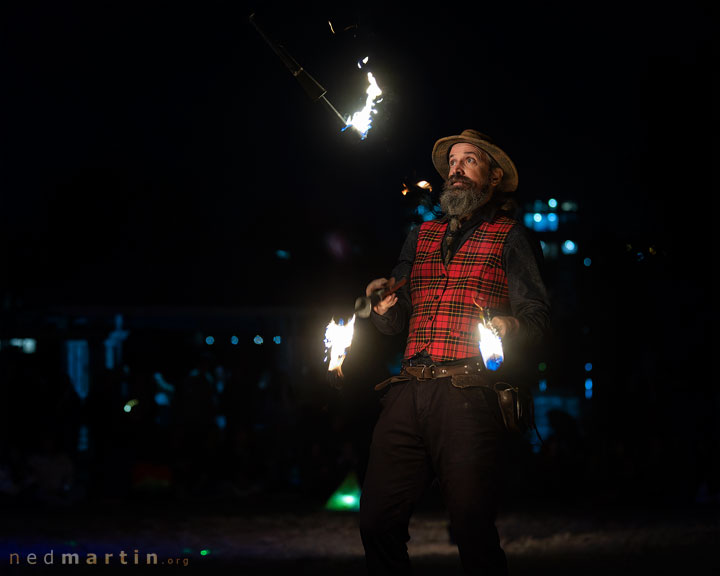 Terry the Great, West End Fire Festival, Brisbane