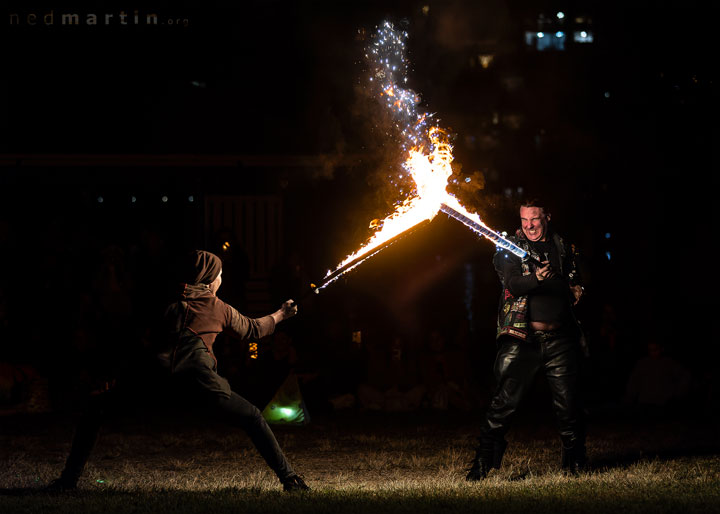 Baron Steinback, West End Fire Festival, Brisbane