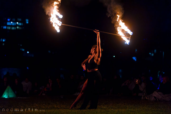 Noelia Fontan Garcia, West End Fire Festival, Brisbane