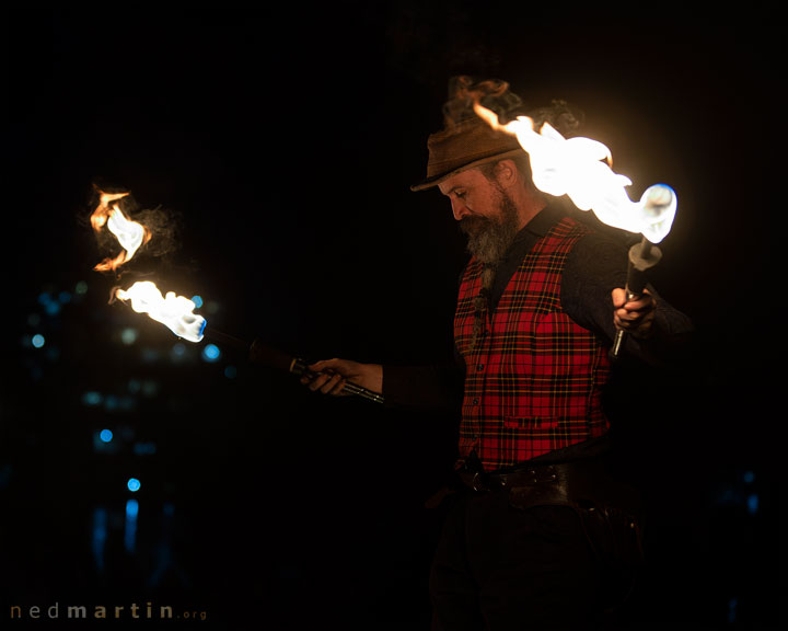 Terry the Great, West End Fire Festival, Brisbane