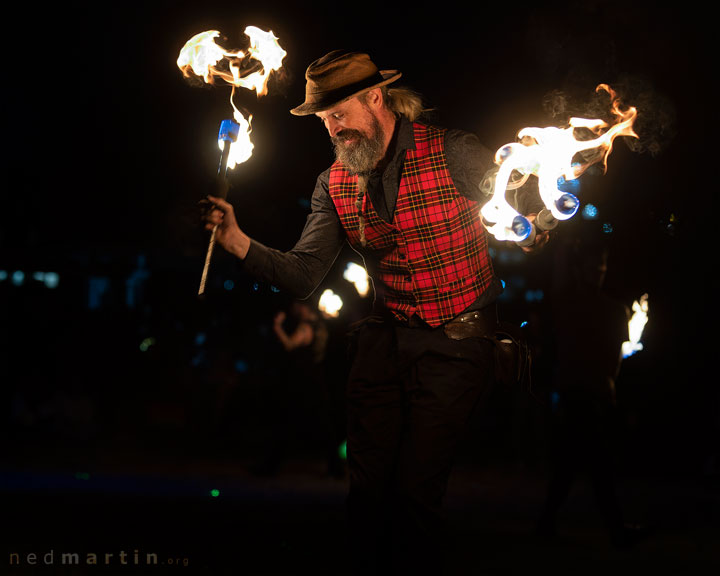 Terry the Great, West End Fire Festival, Brisbane