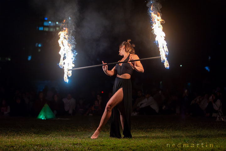 Noelia Fontan Garcia, West End Fire Festival, Brisbane