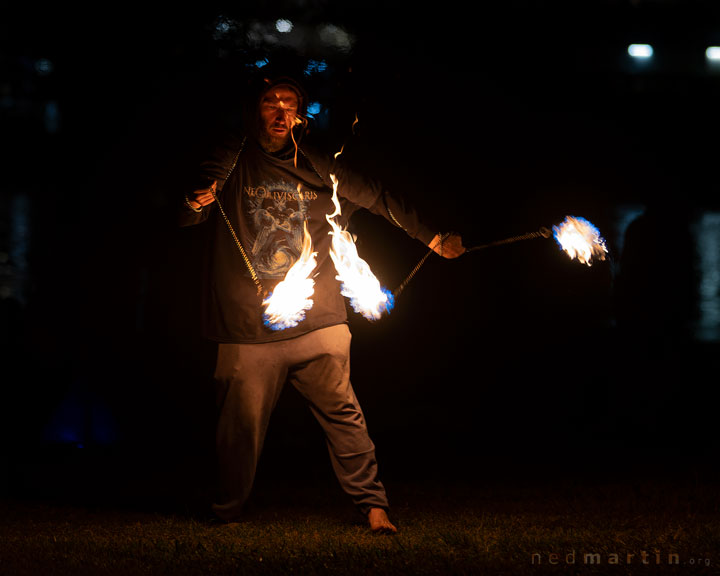 Jazzatron Pro, West End Fire Festival, Brisbane