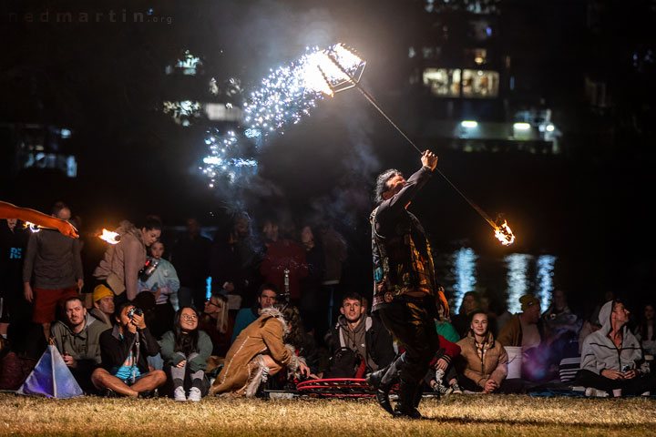 Baron Steinback, West End Fire Festival, Brisbane