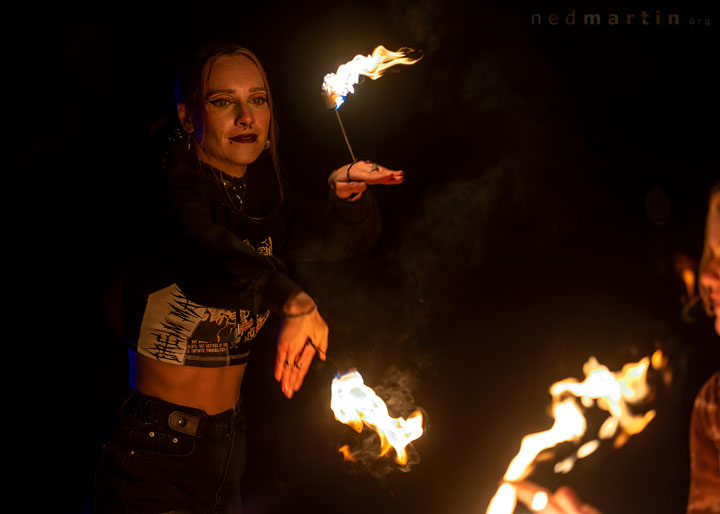 Yaolina Kay, West End Fire Festival, Brisbane