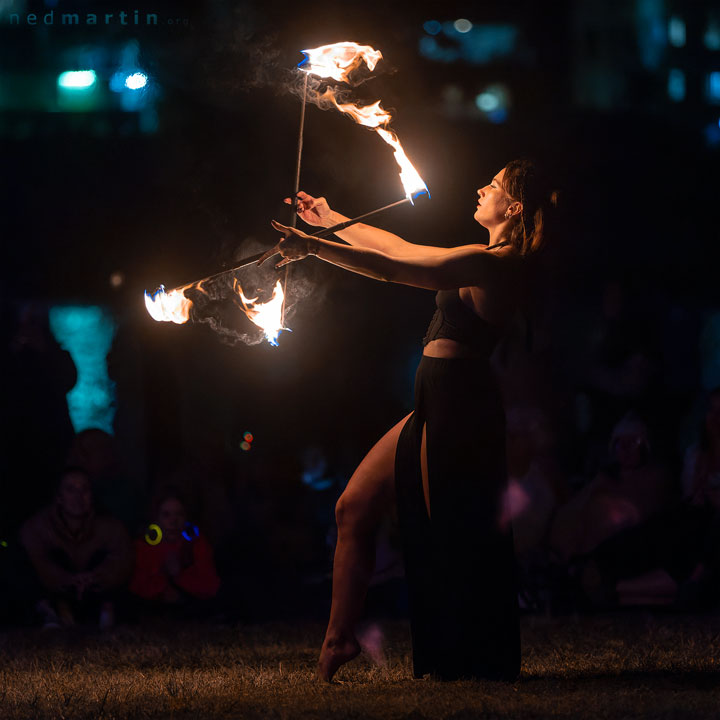 Noelia Fontan Garcia, West End Fire Festival, Brisbane