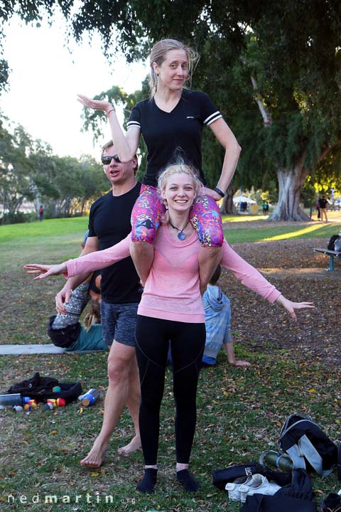 Bronwen, The Great Acro Exchange Part 6 – Brisbane: Orleigh Park, West End