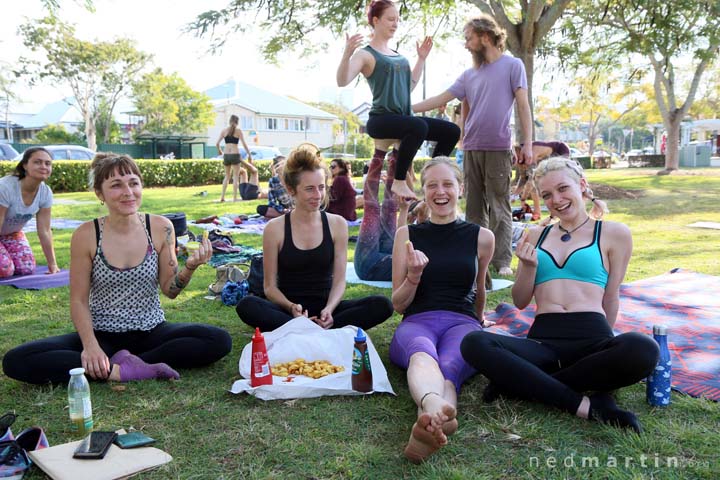 Bronwen, The Great Acro Exchange Part 6 – Brisbane: New Farm Park