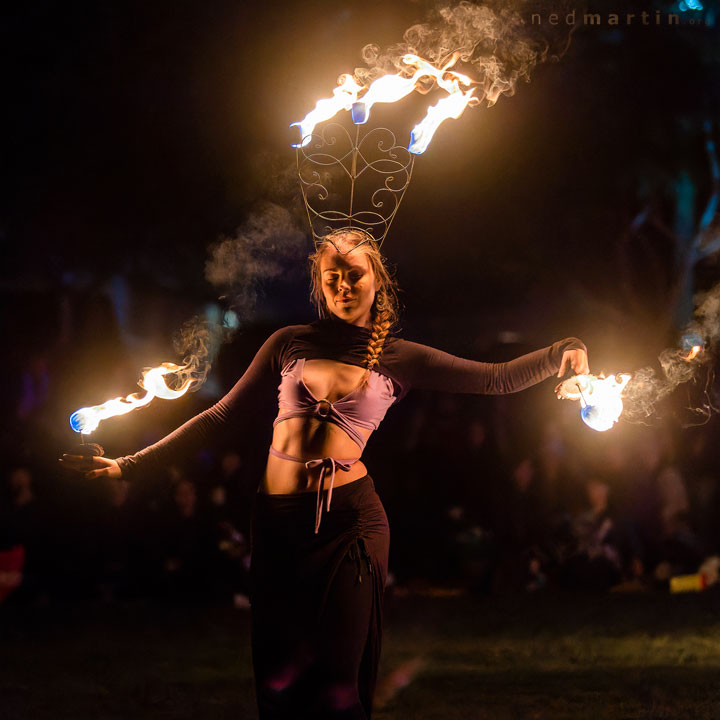 Emilija Mandalas, West End Fire Festival, Brisbane