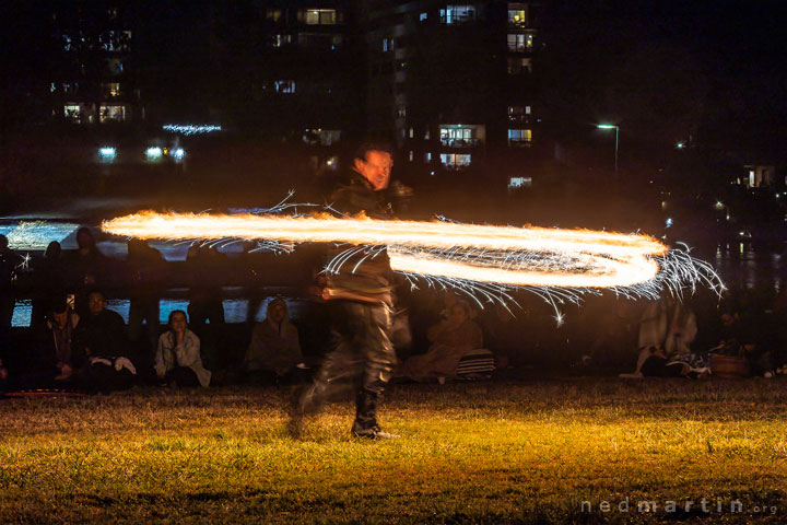 Baron Steinback, West End Fire Festival, Brisbane