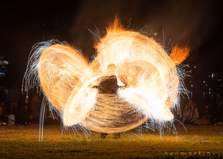 Baron Steinback, West End Fire Festival, Brisbane